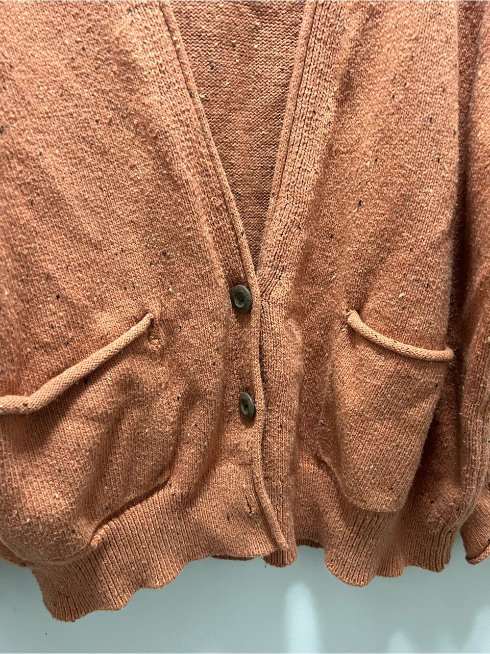Universal Thread Rust Orange Open-Front Cardigan - Picture 2 of 5